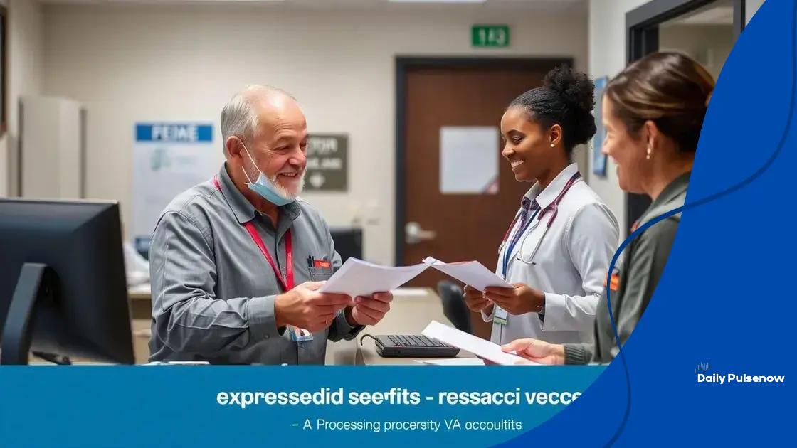 Benefits of expedited processing