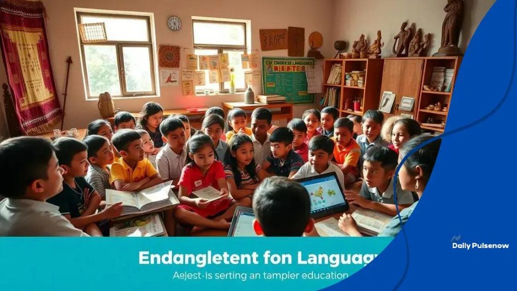 Language preservation: teaching endangered languages in schools