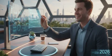 Smiling person checking off a task on a tablet, symbolizing the 2-Minute Rule's effectiveness in 2026.