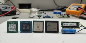 Authentic vs. counterfeit electronic components comparison for safety