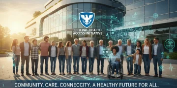 Diverse group of people benefiting from federal healthcare reforms