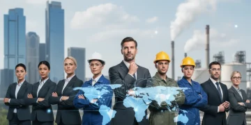 US business leaders analyzing new federal trade agreements for 2026