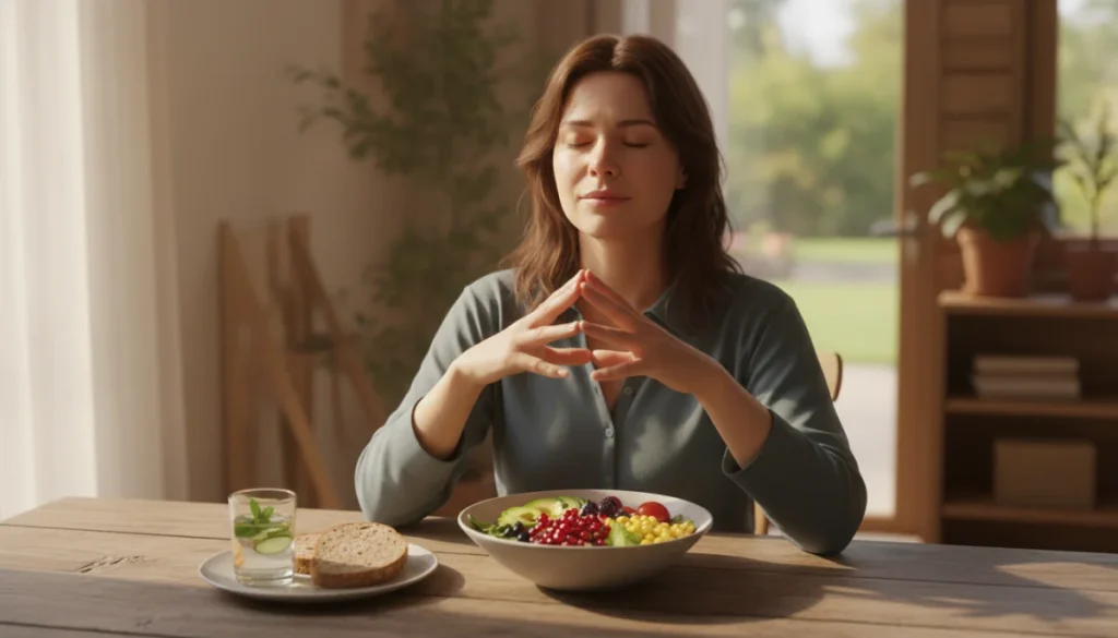 Mindful Eating: Boost Digestion & Well-being by 15% in 2026
